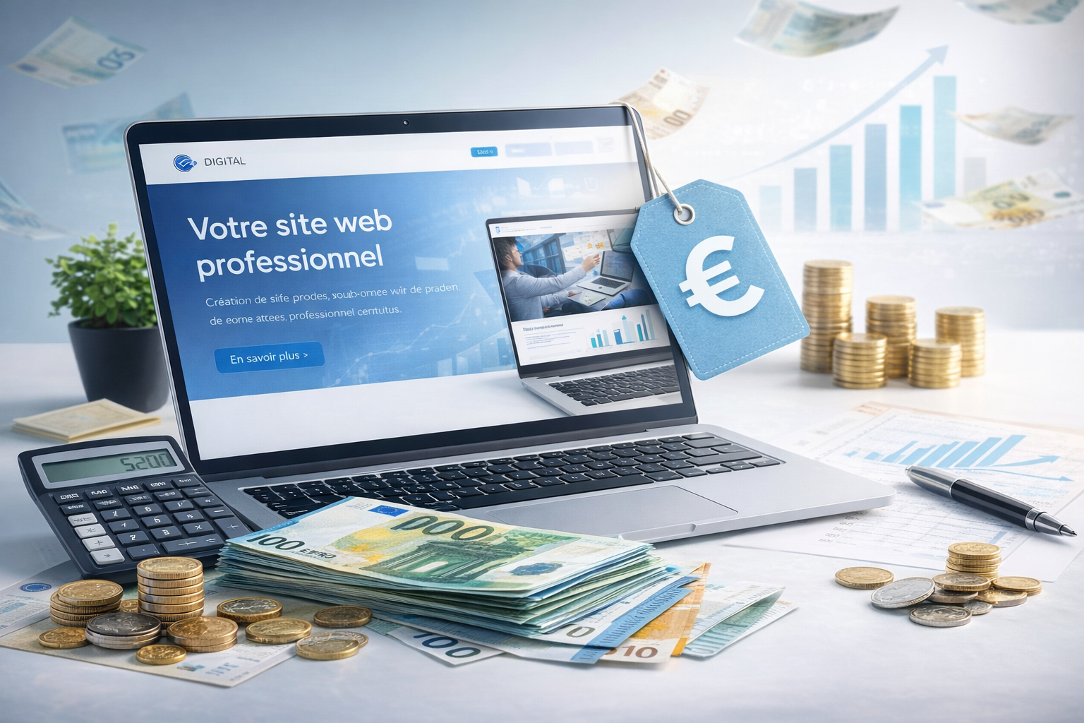 combien coûte un site internet pour une entreprise